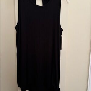Karen Kane Black Cut Out Tank Top